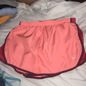 Coral Nike Shorts